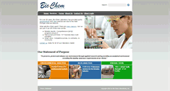 Desktop Screenshot of bio-chem.com