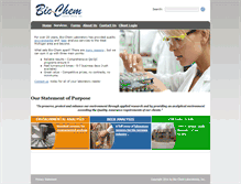 Tablet Screenshot of bio-chem.com